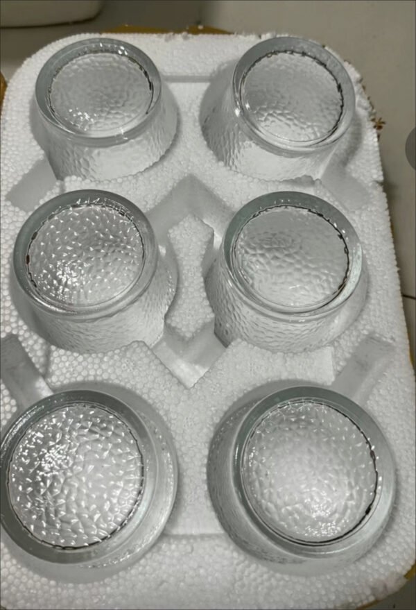 INS-Style Niche Glass Cup – Hammered or Vertical Pattern, Elegant Design for Tea, Wine, or Everyday Use - 图片 5